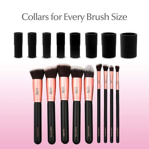Luxe Electric Makeup Brush Cleaner, Pink USB Charging Station with 3 Adjustable Speeds for Instant Washing and Drying
