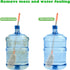 isshu 2-Pack Bucket Brush, Bottle Brush for Cleaning Extra Long Bottles, Gallon Jug Cleaner, Water Bottle Cleaner.