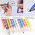 12Pcs Nail Art Graffiti Pen Set, Waterproof Drawing Marker Pens for Nails, Neon Enamels for DIY Abstract Lines