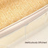 Boho Large Clear PVC Waterproof Makeup Bag with Handle, Transparent Zipper Cosmetic Bag for Travel & Beach (Beige)