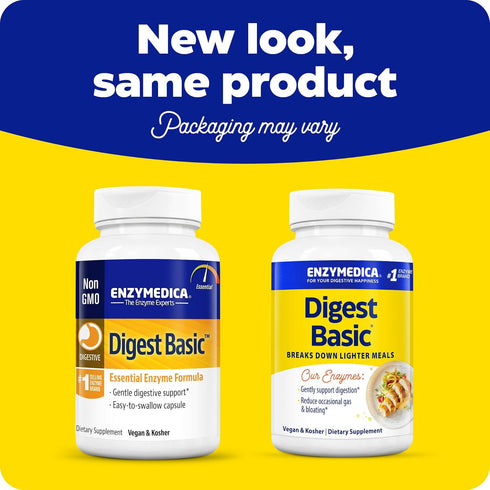 Digestive Enzyme Capsules for Sensitive Stomachs, 90 Count