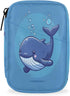 Honeybaby Cute Blue Whale Pill Case Bag Portable Weekly Pill Organizer Travel Pill