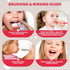 NOHOO Fluoride Free Foam Toothpaste Kids Fruit Flavour,Natural Training Toothpaste for Baby Toddler Children Oral