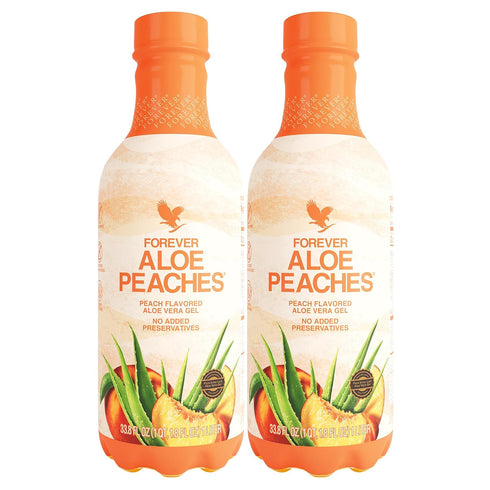 Forever Living - Aloe Peaches - Pure Aloe with Real Peach Flavor
