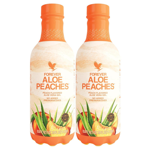 Forever Living - Aloe Peaches - Pure Aloe with Real Peach Flavor