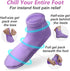 Cold Therapy Socks & Hand Ice Pack - Chemotherapy Neuropathy Care Package for Pain Relief, Large