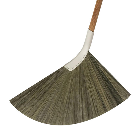 SWEEPY Light - Indoor Grass Broom with Long Handle for House, Garage, Office, Kitchen