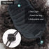 Yinmei Baibian Kinky Curly Ponytail Hair Extensions - Afro Puff Drawstring Ponytails with Two Clips for Women Girls