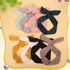 Wire Headbands for Women, Solid Color Wire Hair Wraps with 8PCS Twist Bow Headband Hair Accessories