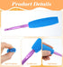 ValueBargain 10Pcs Foam Grip Tubing, No-Cut Foam Tubes Grip Aid for Utensils & Cutlery, Comfortable Handle Padding