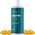 Volumizing Biotin Shampoo for Thinning Hair - Peppermint Argan Shampoo for Damaged Dry Hair, Vegan & Sulfate Free