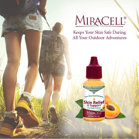 Miracell Skin Relief & Support Oil, 0.5 oz Natural Face & Body Moisturizer