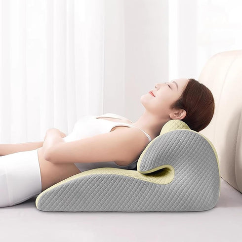 ZeawIEsvbyt 3D (SN.06) Intimacy Cushion for Couples, Ergonomic Butt Pillow with Contours, Designed for Deep Support
