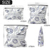 QZAVIRE 30 Pcs Reusable Aluminum Foil Sealable Storage Bags, Seafood Meat Self-sealing Freezer Bags with a stand-up