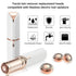 Replacement Heads for Finishing Touch Flawless Facial Hair Removal Tool - 4PCS Shaver Head + Velvet Bag + 2PCS Brush
