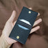 Stylish PU Leather Condom Holder - Black Mini Purse for Men