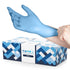 Blue Nitrile Disposable Gloves, Small, 200 Count, Latex Free Medical Exam Gloves, Powder Free Food Safe