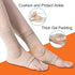 Povihome Elasticated Malleolar Sleeve with Gel Pads for Ankle Cushioning & Protection, 1 Pair