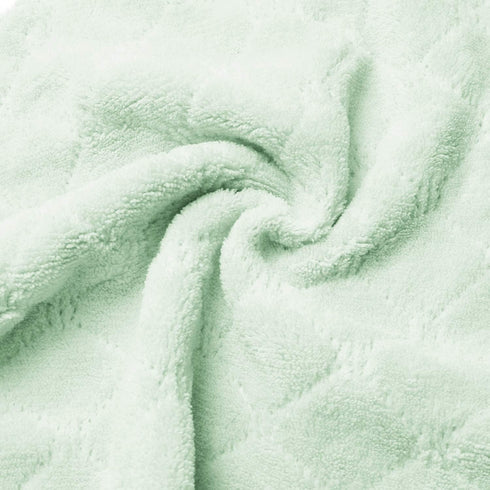 kimteny Cleaning Cloths Kitchen Towels, Microfiber Washcloths, Lint Free Reusable Dishcloths, Pack of 5 (Pink-Green)
