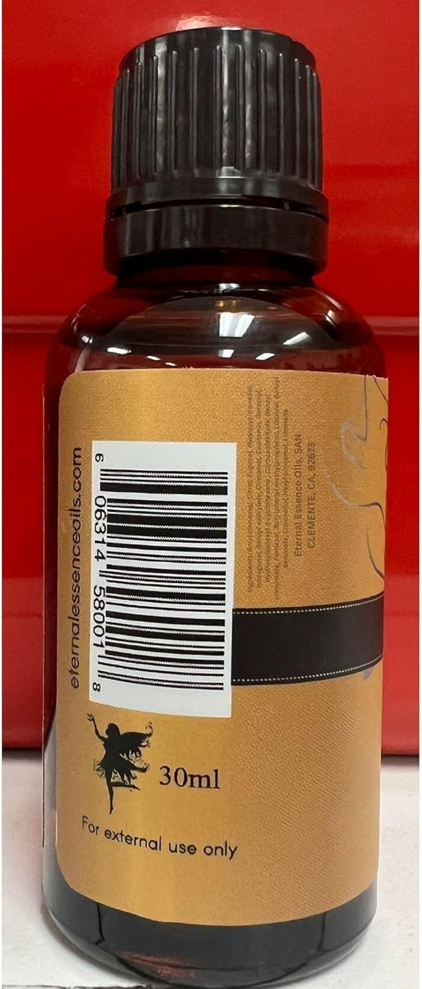 Eternal Essence Oils Premium Fragrance Oil Honey & Shea 30ml - for Candle, Soap Making, Aromatherapy, Diffusers, Home