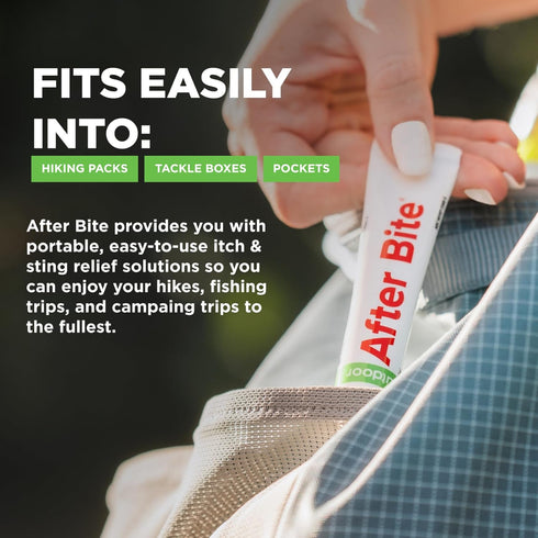 After Bite Outdoor Formula - Itch Relief Gel with Diphenhydramine HCl, 0.7 oz (4 Pack)
