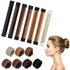 KISSBUTY Bun Maker (7 Count) - Hair Donut for French Twist, DIY Tool for Women and Girls