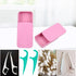 2Pack Dental Floss Portable Case, Convenient Refillable Glide Travel Floss Box (Pink)