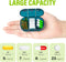 Vikie 3 (3x7 Weekly Pill Organizer Times a Day with Morn NOON Night Sections, BPA-Free, Portable & Moisture-Proof