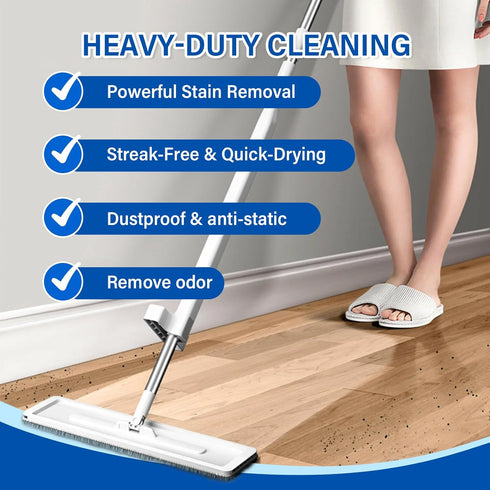 Packaging (1 Pack 30 YUCO Floor Cleaner Sheets for Mopping,Fast Dissolvable and Ultra-Concentrated,Ease Effective Deep