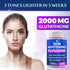 NORTHERN CROWN COSMETICS 120 2000mg Glutathione Whitening Pills - Capsules Glutathione - Effective Skin Lightening