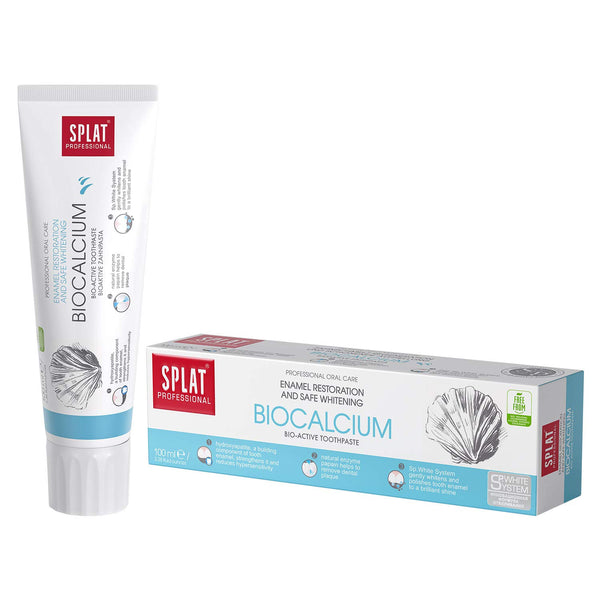 Splat Professional Series Multiple Action Toothpaste with Bioactive Calcium for Enamel Restoration