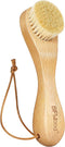 BFWood Laundry Stain Brush, Natural Soft Boar Bristle for Scrubbing Tough Stains on Delicate Fabrics