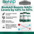 BioNAD NAD Supplement - Nicotinamide Riboside Booster, Anti-Aging & Metabolic Activator - Vegan Friendly, 60 Capsules