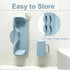 nestery Silicone Portable Shampoo Bowl, Hair Washing Station for Kids and Elderly with Rinse Cup & Scalp Massager, Hair