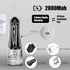 Cordless Water Flosser for Teeth, Rechargeable Oral Irrigator with 7 Clean Settings, Portable Dental Flosser for Braces