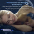 Pillow Speaker, Sleep Sound Machine with Bone Conduction, White Noise and Auto Shutoff, Ideal for Sleep Travel Home