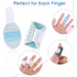 Trigger Finger Splints (5PCS) Thumb Finger Brace for Knuckle Immobilization, Pain Relief, Fits Index, Middle, Ring,