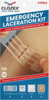 Clozex Emergency Laceration Kit - FDA Cleared Skin Closure Device for Wounds Up to 1.5 Inches