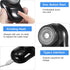 Mini Shaver Portable Electric Shaver - Cordless Rechargeable Rotary Shaver for Men's Beard Shaving (Black)