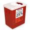 Oakridge Products Transparent Sharps Container for Home Use and Professional, 2.2 Quart (1-Pack)