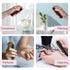 Tekson 10ml Travel Perfume Atomizer Refillable, Mini Cologne Spray Bottle, Small Coffee Spray Bottle (Black)