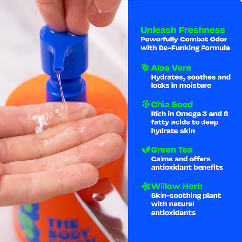 Body Wash for Kids, Tween & Teen Boys (14 oz) with Natural Citrus Scent, No Harsh Ingredients