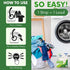 Laundry Detergent Sheets Eco-Friendly Strips, Concentrated Biodegradable Washer Sheets, Floral, 30 Count