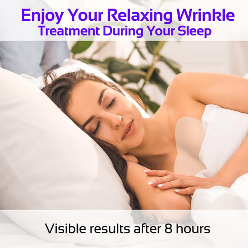 Upgraded Chest Wrinkle Pads, Silicone Pad Set of 3 for Decollete Anti Cleavage Wrinkles, Reusable Treatment Patches