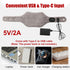 Neck Massager with Heat - Heated Neck Brace for Pain Relief, 3 Modes & 3 Heat Settings, Portable USB Neck Wrap