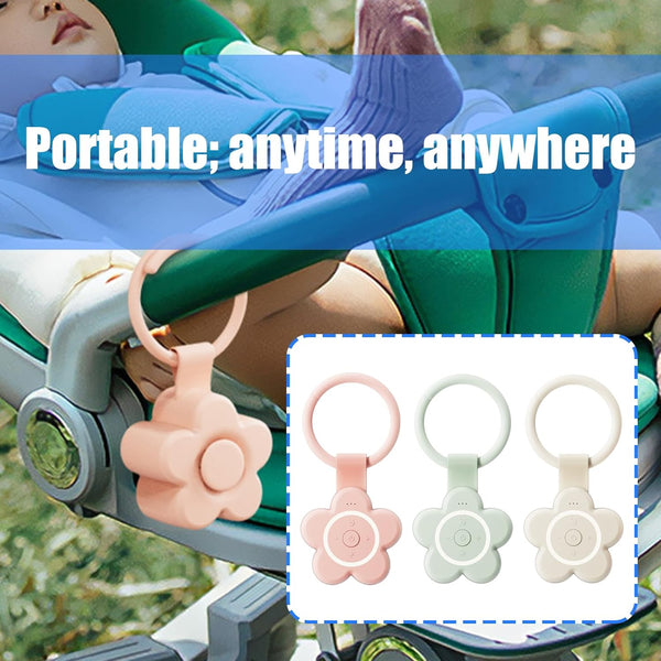YWLUUOO 88mm White Noise Sleep Soothers Portable Sound Machines Timers Function Strollers Travel Gift Safe Design