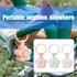 YWLUUOO 88mm White Noise Sleep Soothers Portable Sound Machines Timers Function Strollers Travel Gift Safe Design