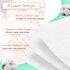 Noverlife 444PCS Makeup Cotton Pads, Natural Premium Square Cotton Puff for Gentle Makeup Removal