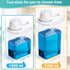 Laundry Detergent Dispenser, 2 Pack, 61 oz with 4 Removable Labels for Organization and Storage