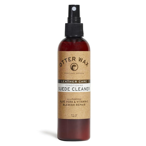 Otter Wax Suede and Nubuck Leather Cleaner, 5oz, All-Natural, Color Safe, All-Purpose Blemish Removal